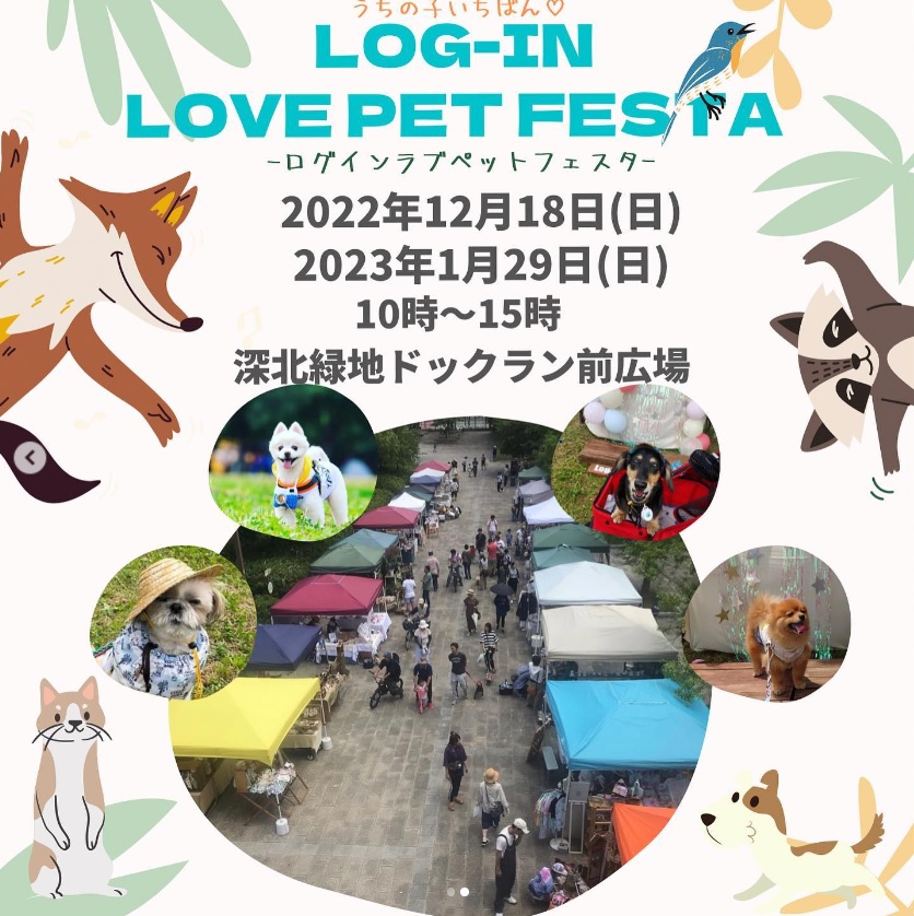 LOG-IN LOVE PET FESTA